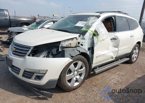 2013 Chevrolet Traverse Ltz from USA, damaged, VIN 1GNKRLKD0DJ120615